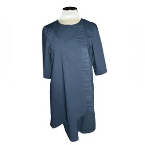 COS Navy Blue Asymmetrical Dress 6